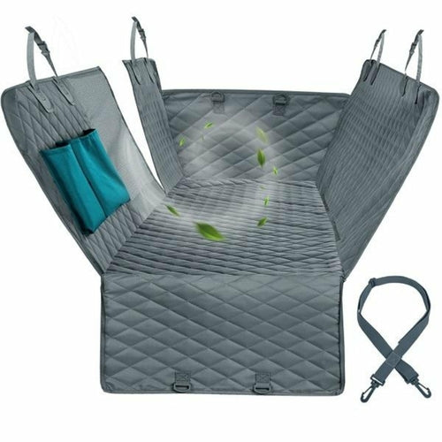 Waterproof Pet Car Seat Cover – Full Protection for Back Seats