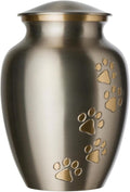 Ottillie Legacy Pewter/Brass/Vert Urn, up to 170Lbs