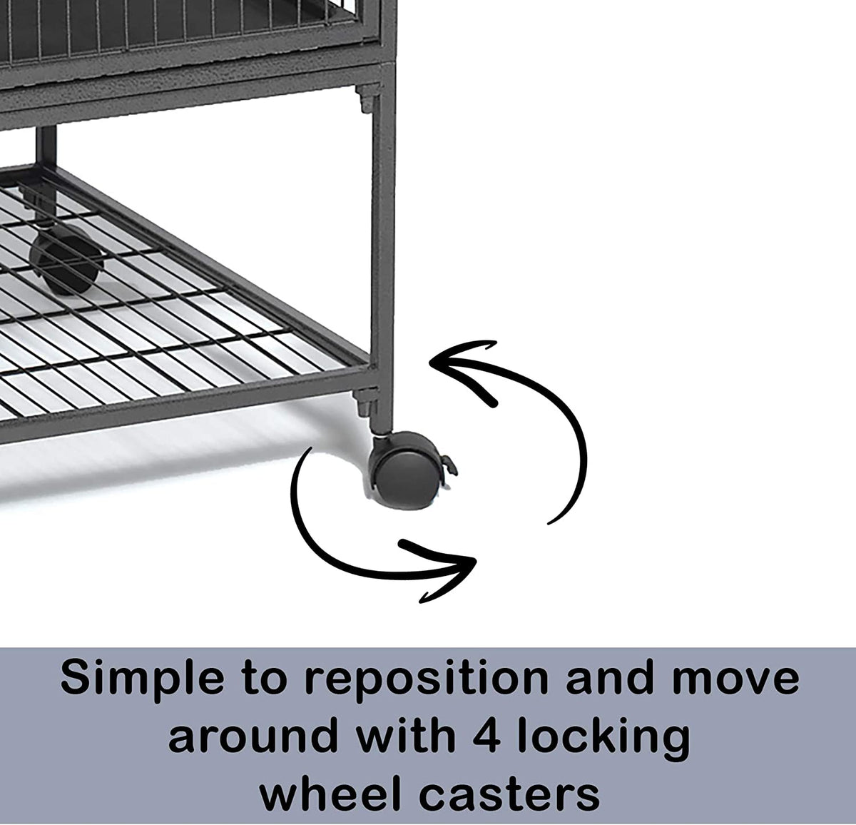 Critter Nation by Midwest Double Unit Small Animal Cage | Habitat for Rats, Chinchillas, Ferrets & Sugar Gliders, Tool-Free Assembly, Full-Width Doors, Shelves & Removable Base Pans