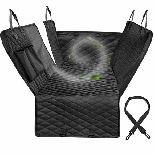 Waterproof Pet Car Seat Cover – Full Protection for Back Seats